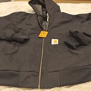 Carhartt Charcoal Hooded Jacket